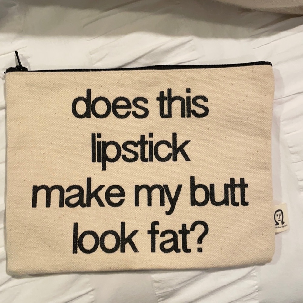 Canvas clutch